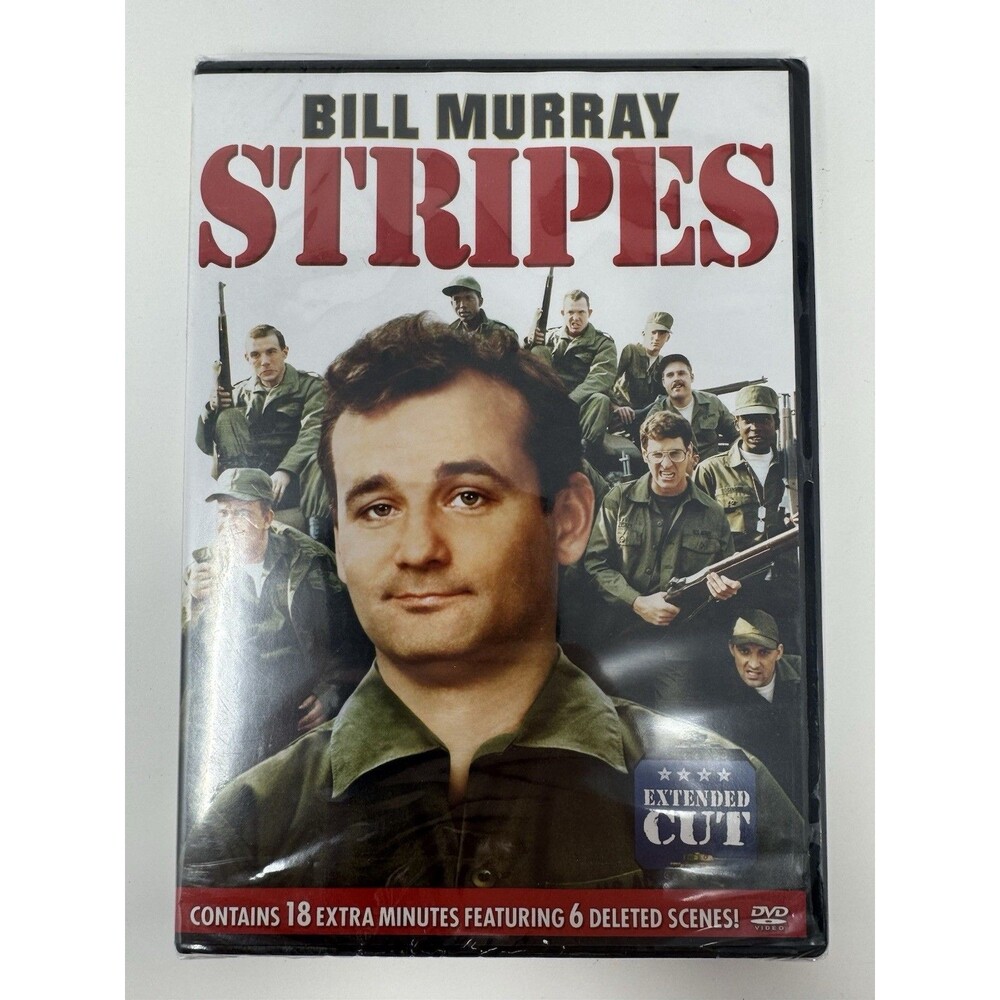 Stripes (1981) BILL MURRAY  (DVD, 2005, EXTENDED CUT) BRAND NEW SEALED A04